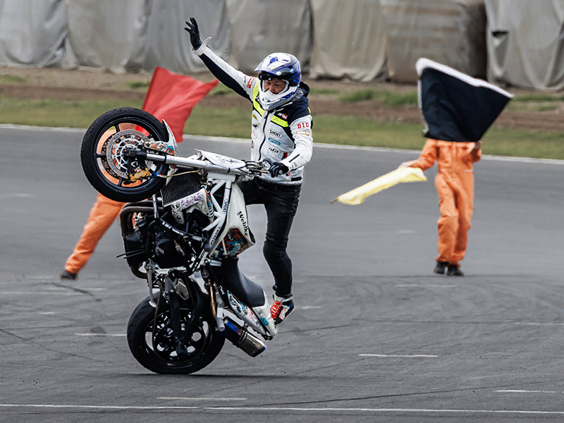 スタントバイクデモンストレーション～名古屋モーターサイクルショーVer～　