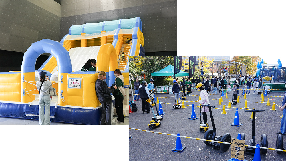 キッズコーナー（ふわふわ＆セグウェイパーク）